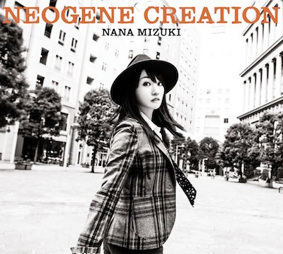 水樹奈々「NEOGENE CREATION」初回限定盤Blu-ray付き仕様ジャケット。