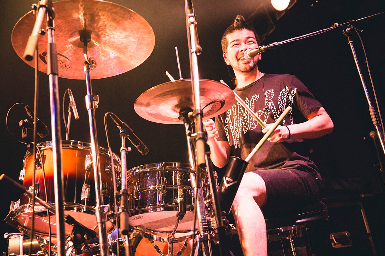 川元直樹（Dr, Cho）（Photo by Tetsuya Yamakawa）