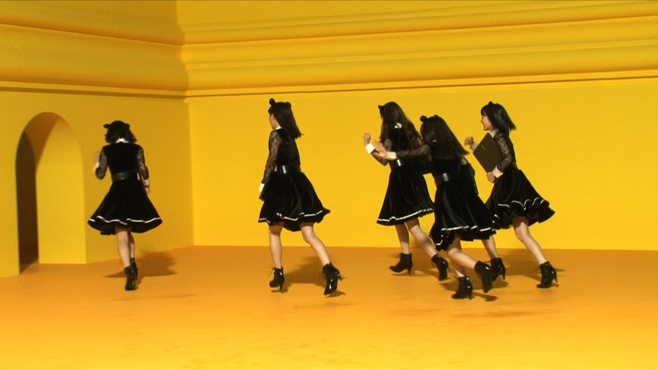 CMのメイキングシーン。