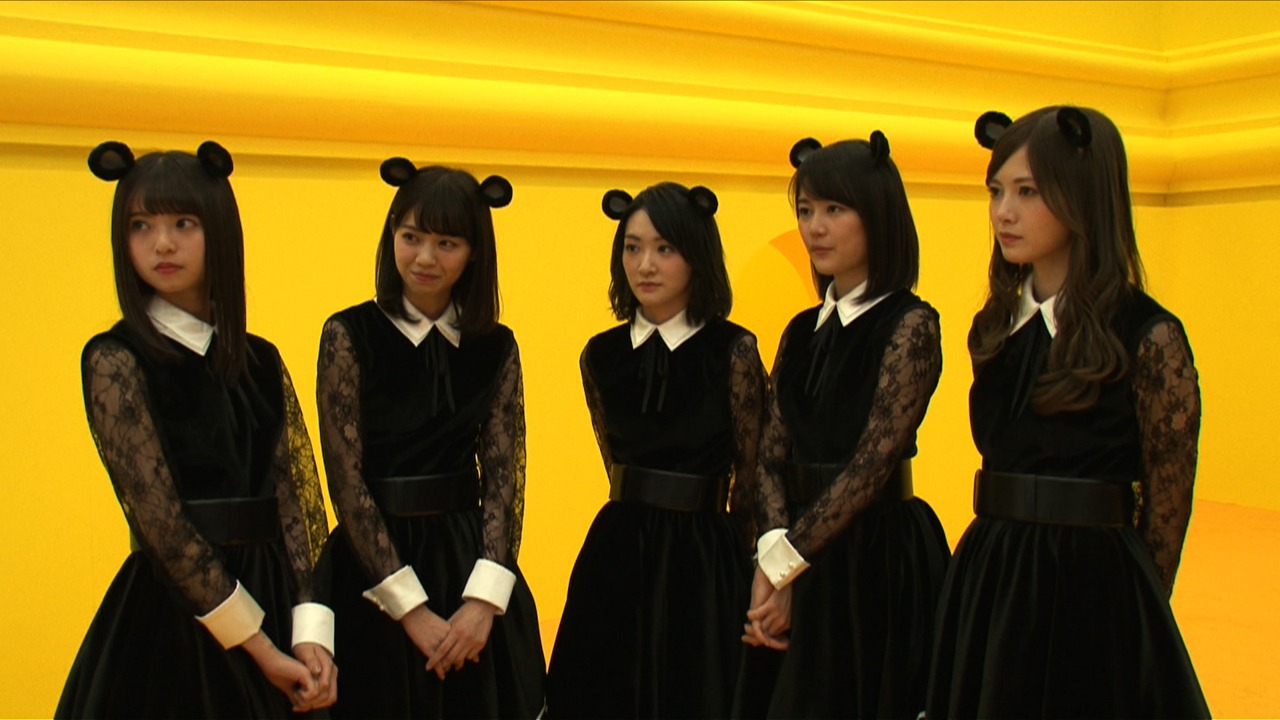 CMのメイキングシーン。