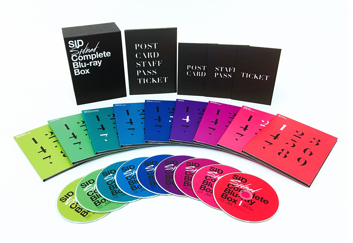 シド「SIDNAD Complete Blu-ray BOX」内容