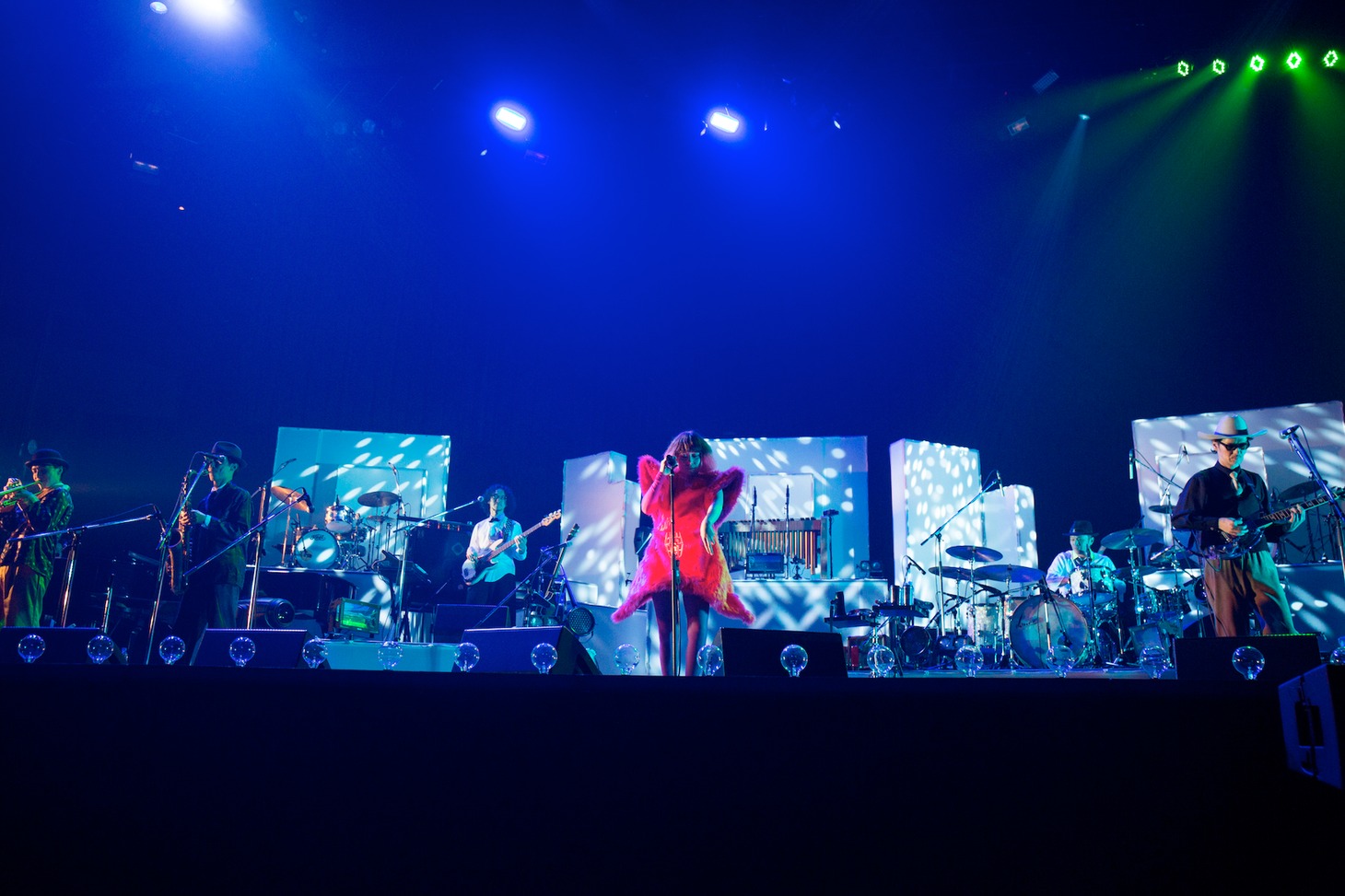 EGO-WRAPPIN'「EGO-WRAPPIN' memorial live」の様子。 （撮影：仁礼博）