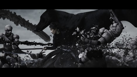 L'Arc-en-Ciel「Don't be Afraid」ミュージックビデオのワンシーン。