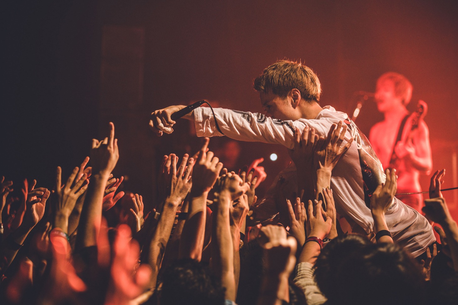 NOISEMAKERのライブの様子。（Photo by Shumpei Kato）