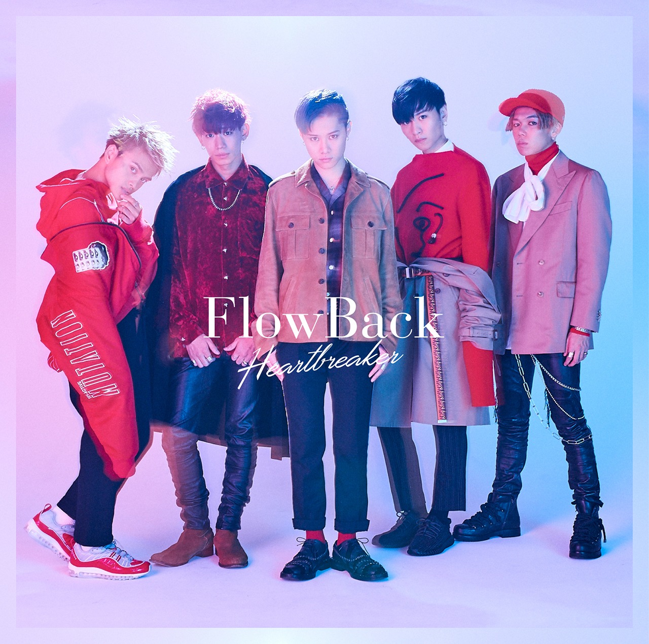 FlowBack「Heartbreaker」通常盤ジャケット