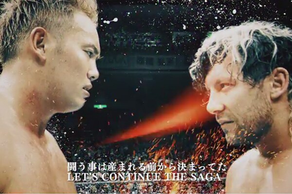 サイプレス上野とロベルト吉野「GET READY」ミュージックビデオのワンシーン。（写真提供：新日本プロレスリング）