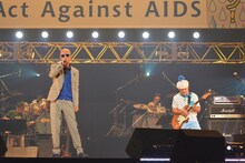 サンプラザ中野くんとパッパラー河合。（撮影：荒川潤）