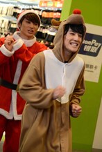 手前からユースケ、ユーキ。