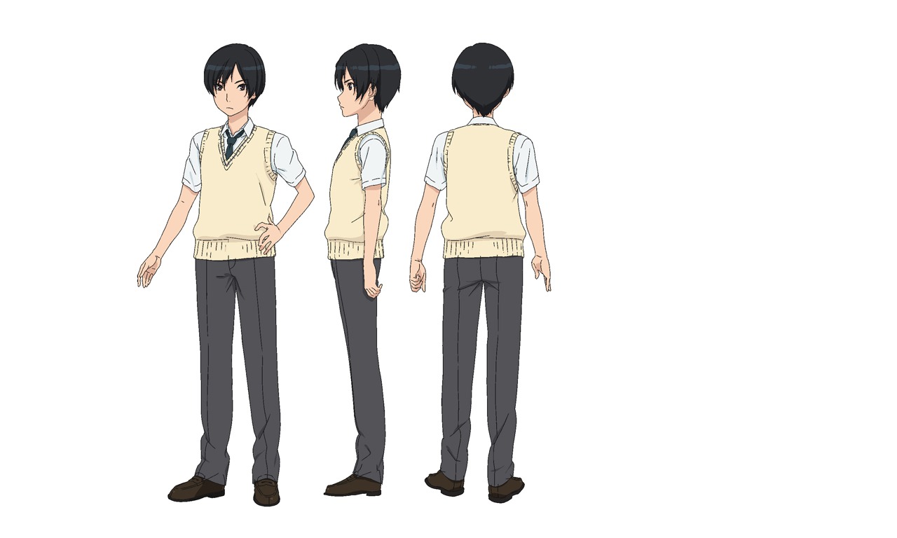 アニメ「セイレン」の主人公・嘉味田正一のイラスト。