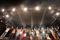 「中津川 THE SOLAR BUDOKAN 2016」の様子。