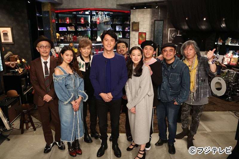 「ウタフクヤマ」3回目の出演者たち。 (c)フジテレビ
