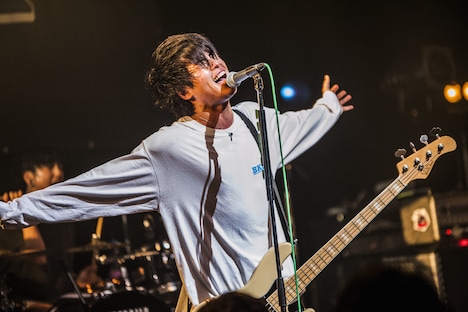 小林'KICHIKU'辰也（Vo, B / BACK LIFT）（Photo by manaty）