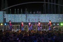 神奈川・よみうりランドでのゴスペラーズ。（撮影：緒車寿一）