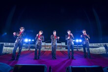 神奈川・よみうりランドでのゴスペラーズ。（撮影：緒車寿一）