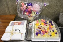 ヘッズからminanに贈られたプレゼント。