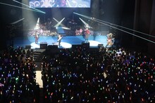 M.S.S Projectのライブの様子。