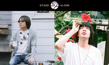 左からYO-KING（真心ブラザーズ）、峯田和伸（銀杏BOYZ）。