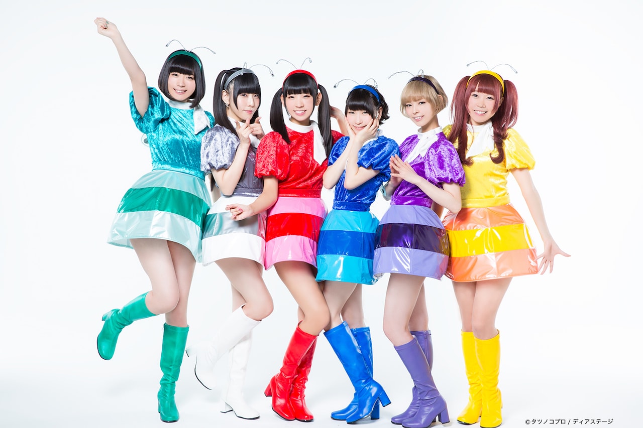 「でんパッチ組.」に扮したでんぱ組.inc。