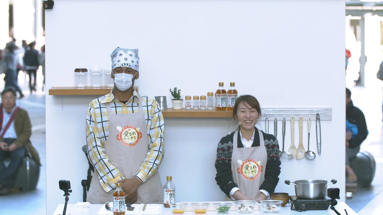 「割烹白だし愛されスープ～1対9のヤバすぎる割合」のワンシーン。