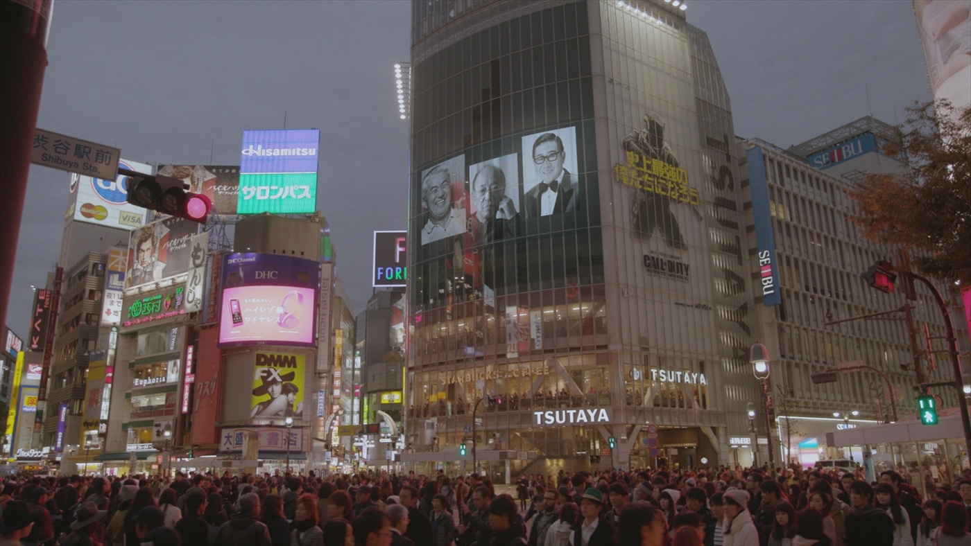 サントリーボスのCM「昭和」編のワンシーン。
