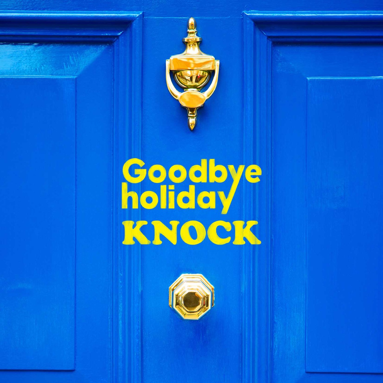Goodbye holiday「KNOCK」初回限定盤ジャケット