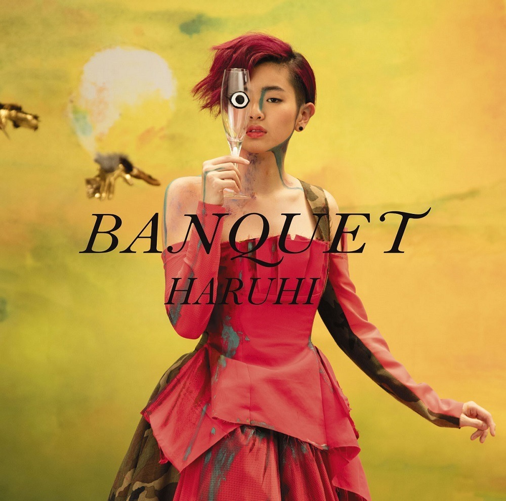 HARUHI「BANQUET」初回限定盤ジャケット