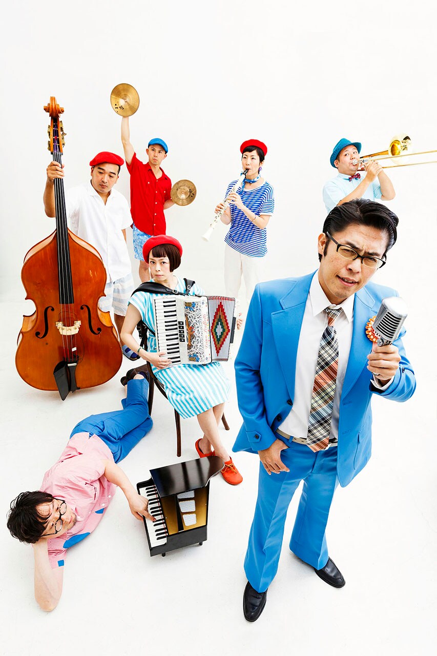 コーヒーカラー仲山卯月と中山うり率いるパークハイツ楽団、団地生活歌った1stアルバム