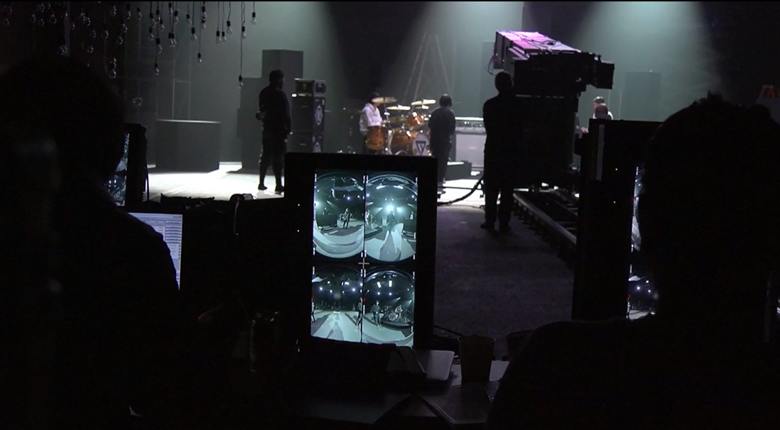 「LIVE for YOU」Dragon Ashのライブ撮影風景。