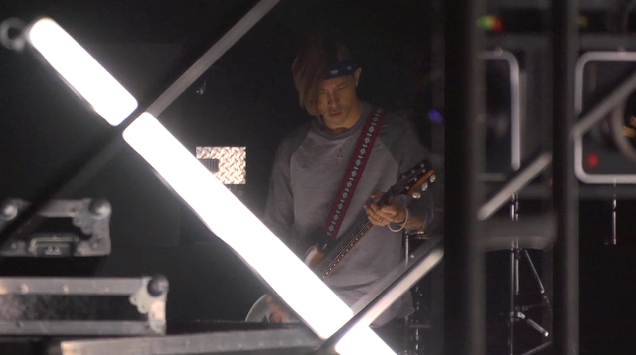 「LIVE for YOU」Dragon Ashのライブ撮影風景。
