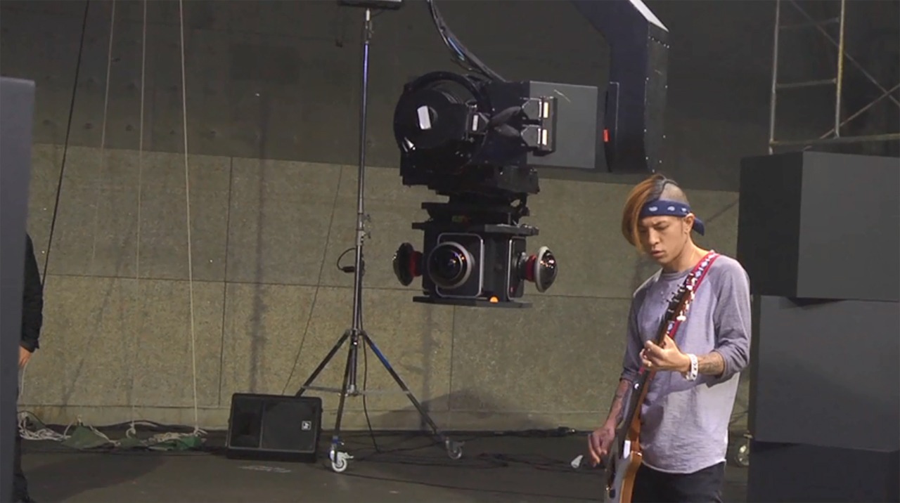「LIVE for YOU」Dragon Ashのライブ撮影風景。
