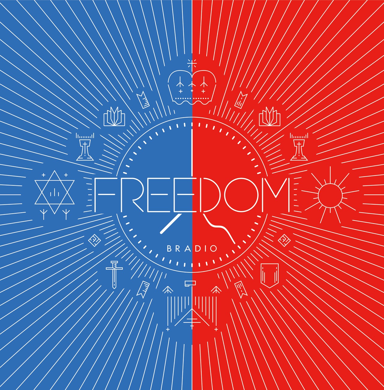 BRADIO「FREEDOM」初回限定盤ジャケット