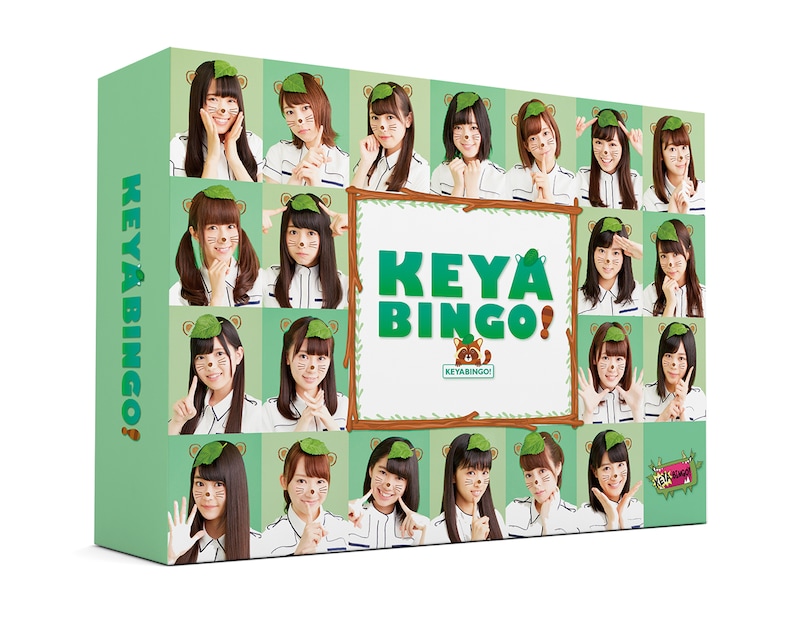 欅坂46「全力!欅坂46バラエティー KEYABINGO!」Blu-ray / DVDボックスのジャケット。