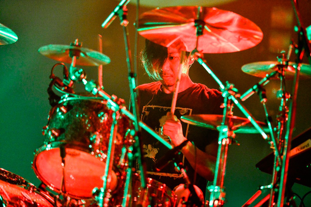 松田晋二（Dr）（Photo by Rui Hashimoto[SOUND SHOOTER]）