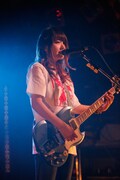 北澤ゆうほ（G, Vo）  （撮影：西田航[WATAROCK]、河邉有実莉[WATAROCK]）
