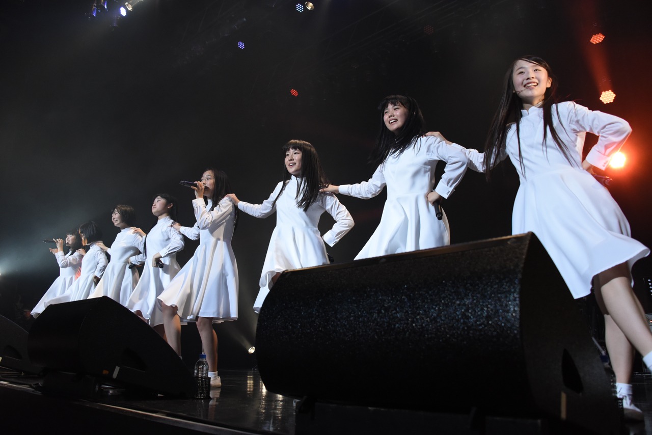 アイドルネッサンス「お台場で迸るネッサンス!!」の様子。