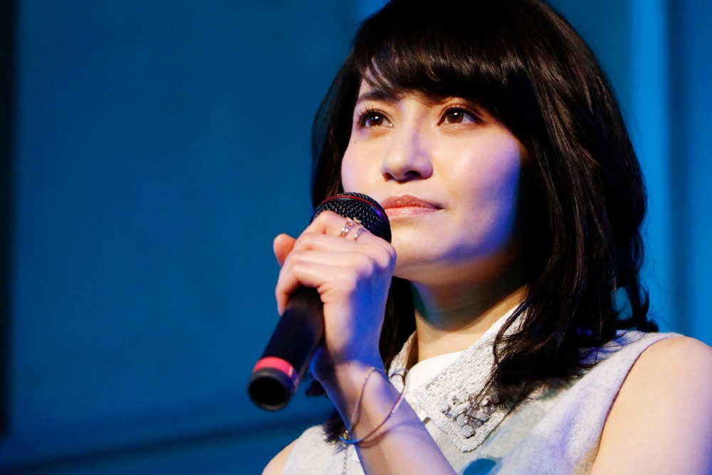 中島愛 復帰フリーライブ「ただいま。」の様子。（撮影：田中伸二）
