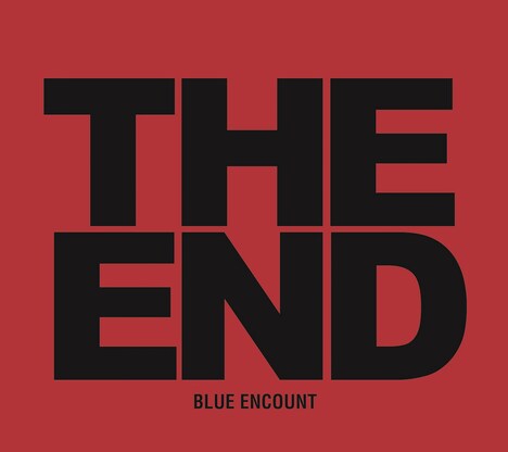 BLUE ENCOUNT「THE END」初回限定盤ジャケット