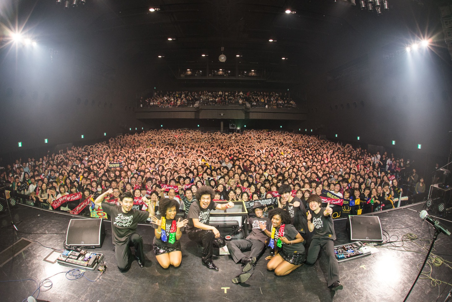 「ファンカジスタツアー2016～PUMP UP FUNK編～」Zepp DiverCity TOKYO公演の様子。（撮影：木場ヨシヒト）