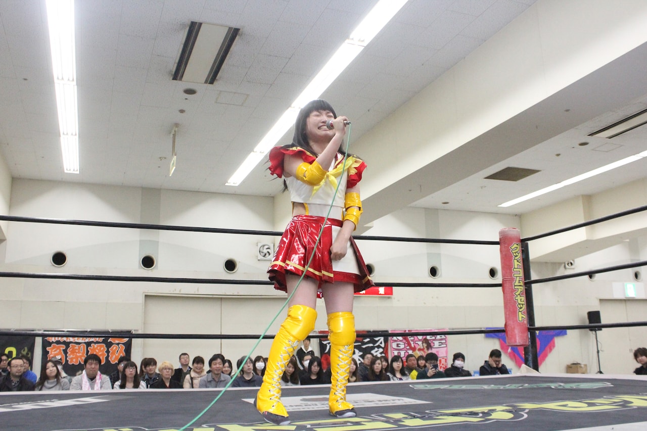 LinQ伊藤麻希がプロレスデビュー「凡人からのスタート」