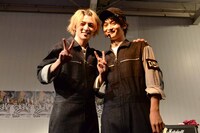 MASAKIの告知を聞かない（左から）RYUJI、To-i。