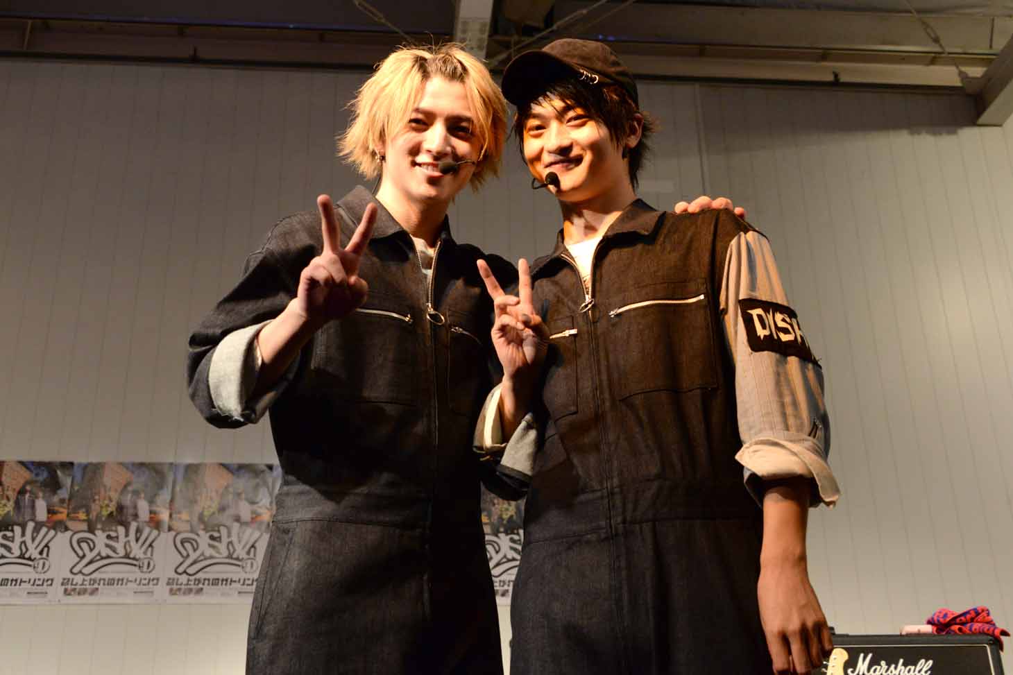 MASAKIの告知を聞かない（左から）RYUJI、To-i。