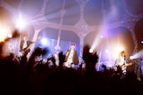 メガマソのライブの様子。(撮影:新倉映見)