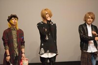 東京・お台場シネマメディアージュにて行われた、ユナイトの結成5周年記念ライブ上映会の様子。（撮影：藤川正典）