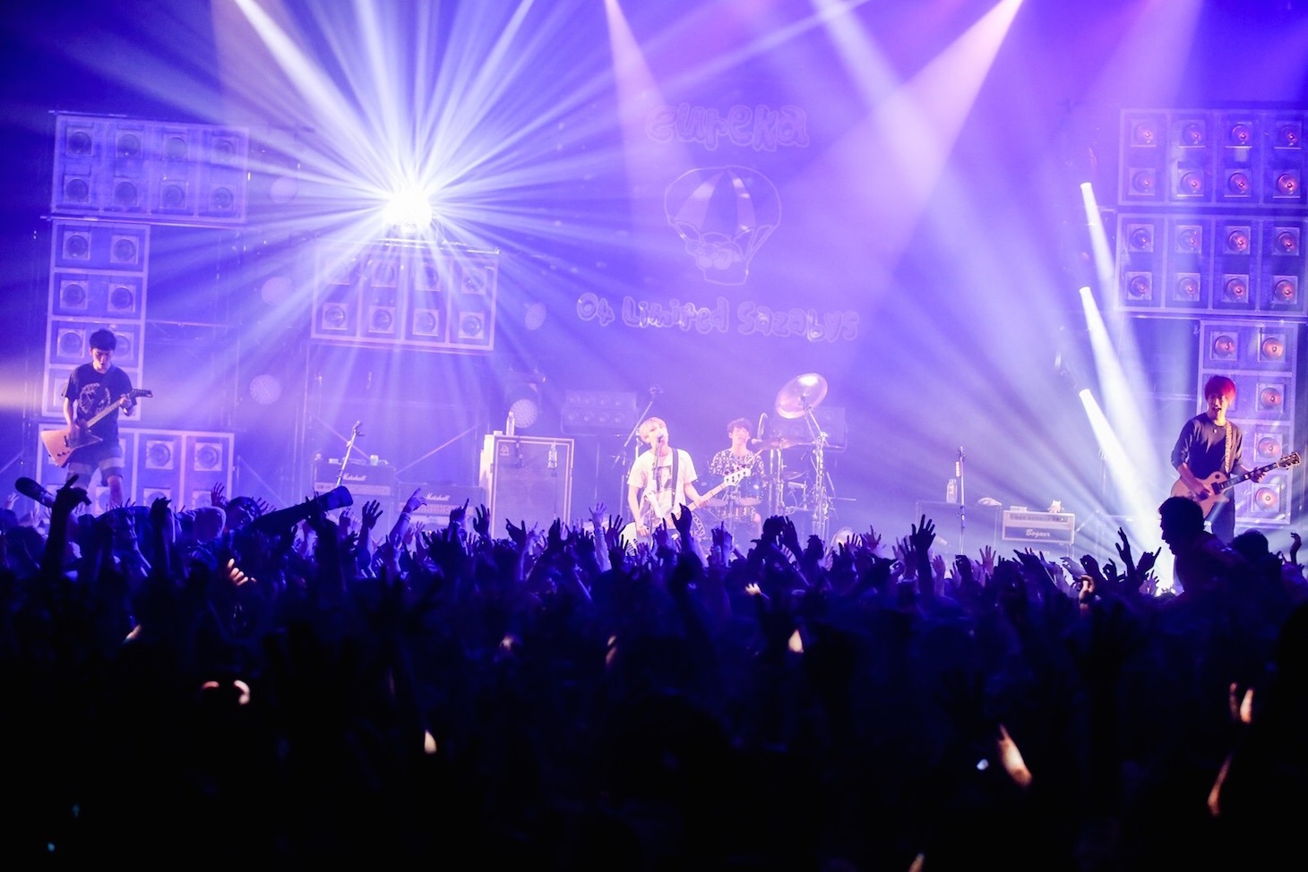 04 Limited Sazabys「eureka tour 2016-2017 ～one man series～」東京・Zepp Tokyo公演の様子。（Photo by Viola Kam [V'z Twinkle Photography]）