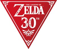 「ゼルダの伝説」30周年のロゴ。(c)1986-2016 Nintendo