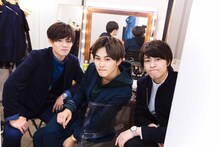 左からカイ、タクヤ、タカシ。