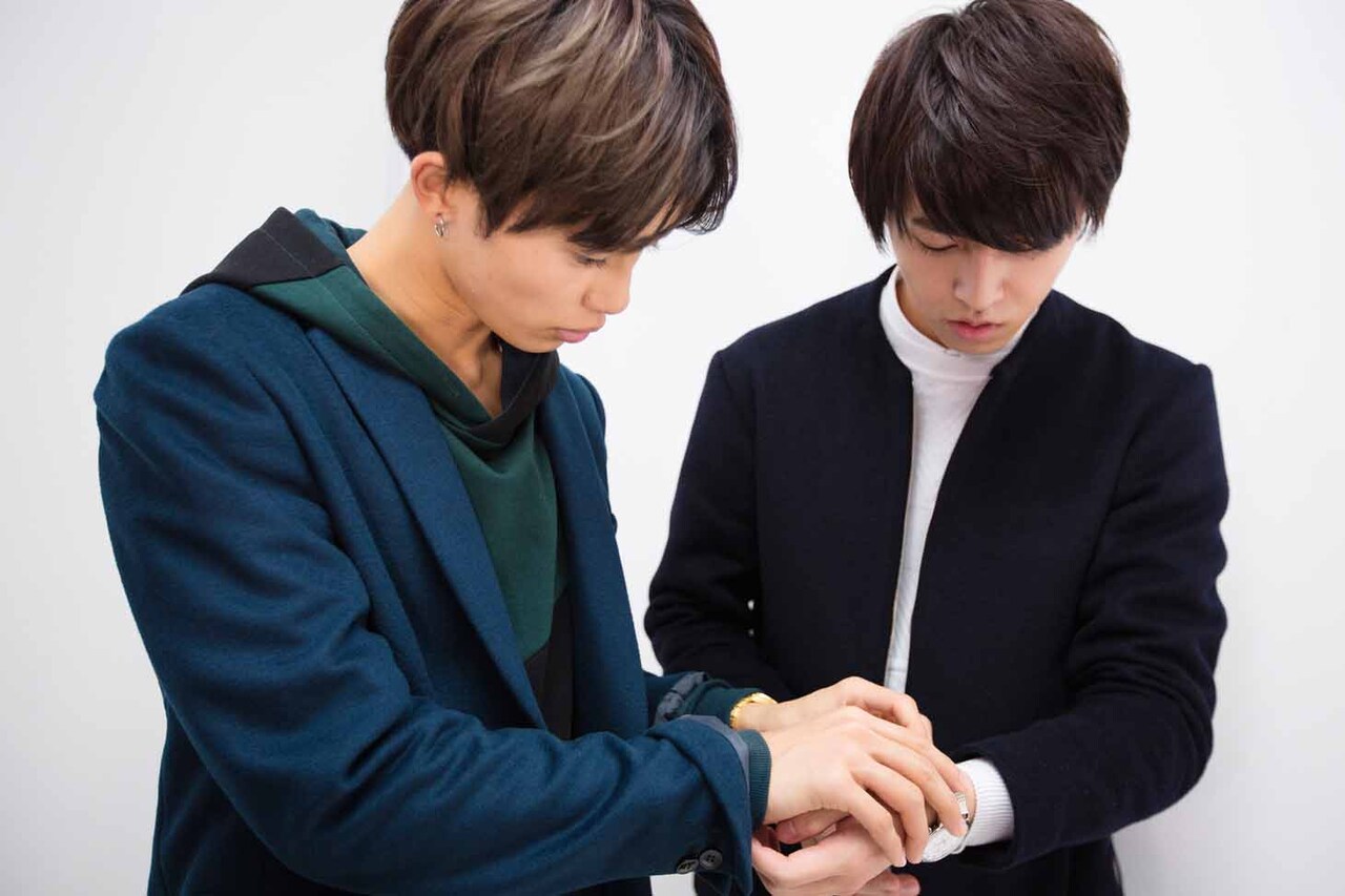 左からタクヤ、タカシ。 - 超特急カイ×タクヤ×タカシ“意思ある自由”と