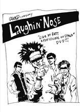 LAUGHIN' NOSE「LIVE at RATT & PON VICIOUS ON STAGE」ジャケット