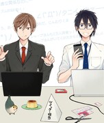 「シャープさんとタニタくん」メインビジュアル