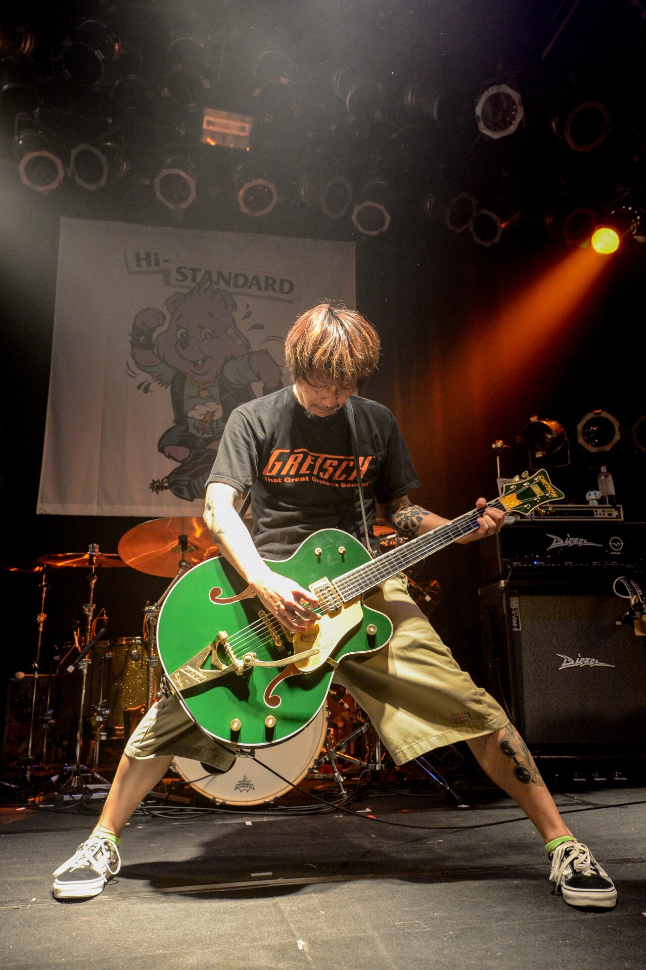 横山健（G, Vo） - Hi-STANDARD、新潟でフォーリミと「MY FIRST KISS